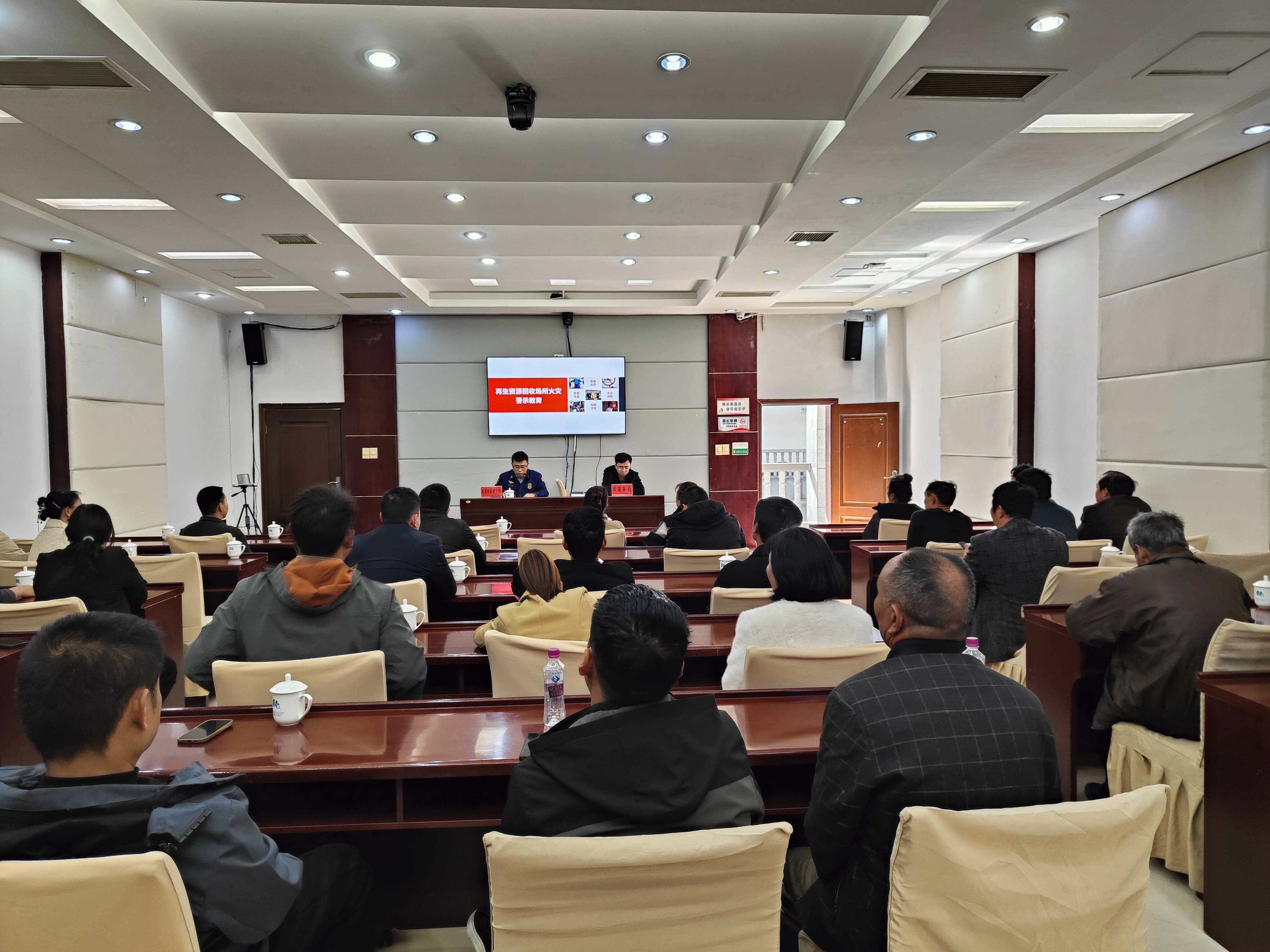 鐘山消防當好“三員” 為再生資源回收企業清火患:再生資源回收公司