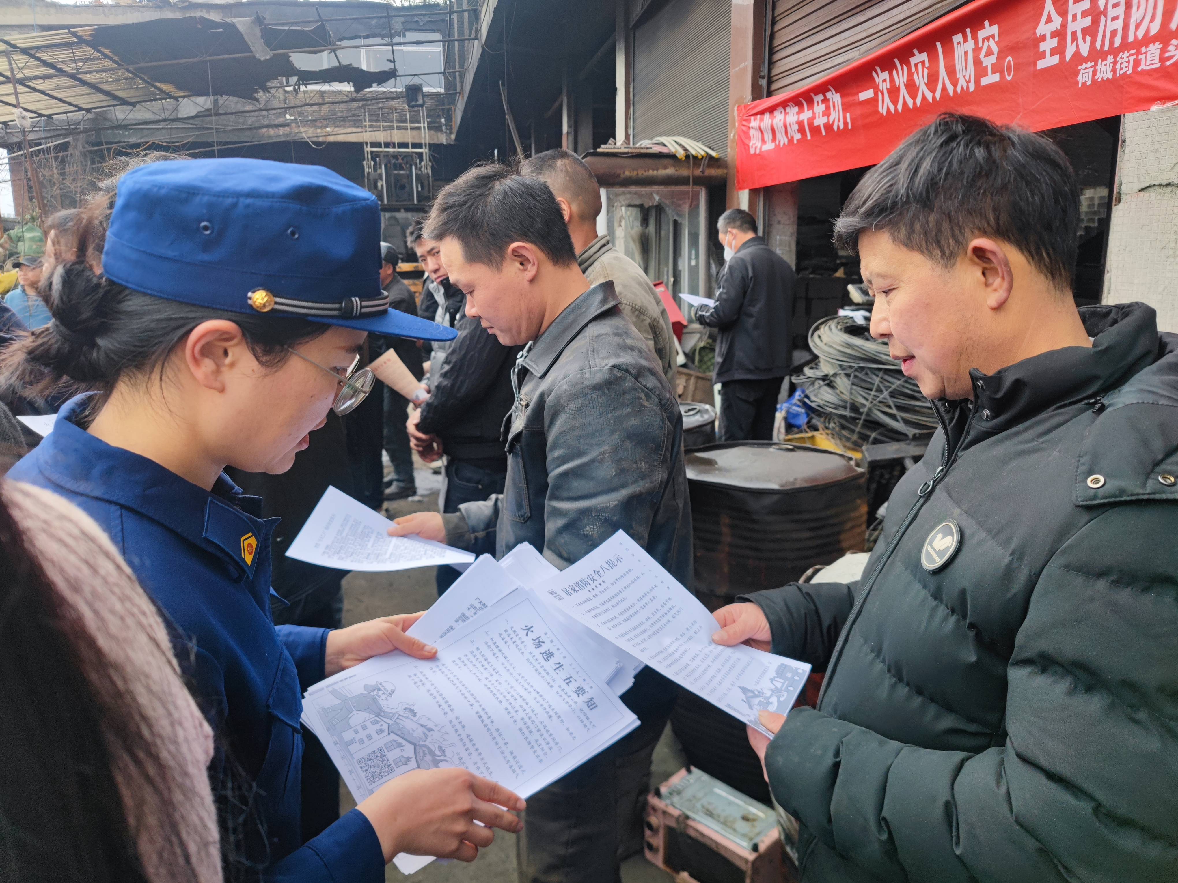 鐘山消防當好“三員” 為再生資源回收企業清火患:再生資源回收公司